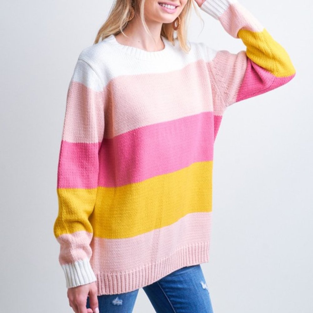 STRIPED SWEATER - Picture 2 of 4